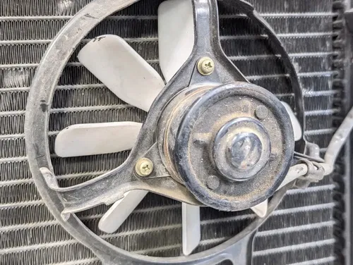 1988-2007 Kawasaki Ninja EX 250R OEM Radiator with Cooling Fan - 39060-1087