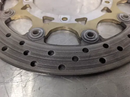 2005 Yamaha YZF R6 OEM Left Right Front Brake Disc Rotors Set - 5SL-2581T-10-00