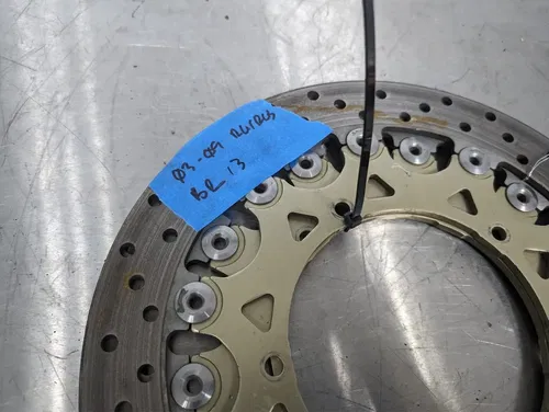 2005 Yamaha YZF R6 OEM Left Right Front Brake Disc Rotors Set - 5SL-2581T-10-00
