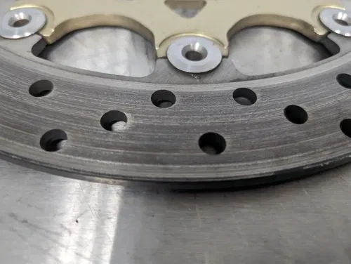 2005 Yamaha YZF R6 OEM Left Right Front Brake Disc Rotors Set - 5SL-2581T-10-00