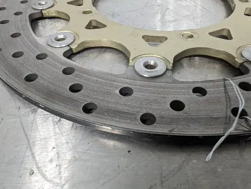 2005 Yamaha YZF R6 OEM Left Right Front Brake Disc Rotors Set - 5SL-2581T-10-00