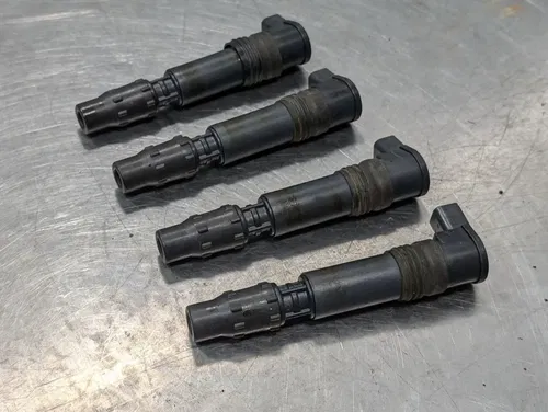 2003-2004 HONDA CBR600RR OEM IGNITION COILS COIL SPARK PLUG CAPS - 30700-MEE-641