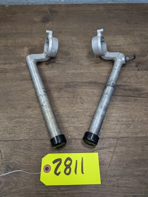 2006 Suzuki SV650 SV650S OEM Left Right Handlebar Handle Bar Clip Ons 56111-17G0