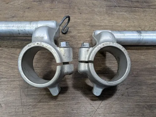 2006 Suzuki SV650 SV650S OEM Left Right Handlebar Handle Bar Clip Ons 56111-17G0