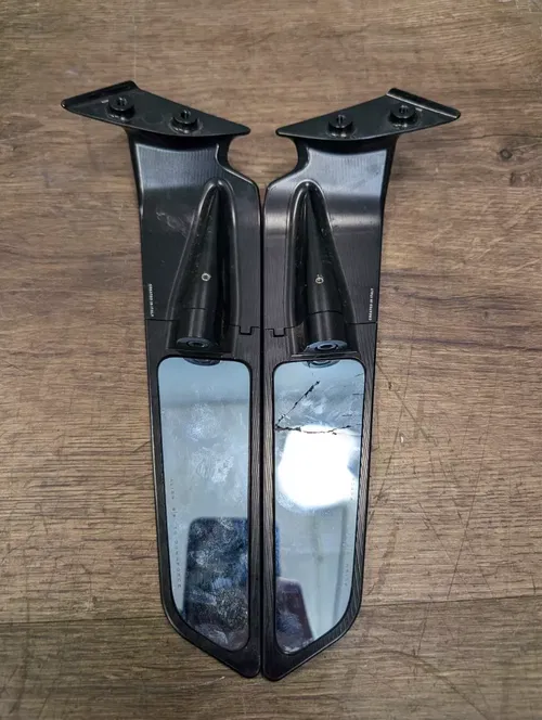 2021 Ducati Panigale V2 955 RIZOMA Aftermarket LED Turn Signal Stealth Mirrors