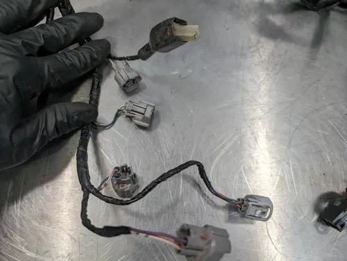 2007-2008 KAWASAKI NINJA ZX6R OEM MAIN ENGINE WIRING HARNESS MOTOR WIRE LOOM