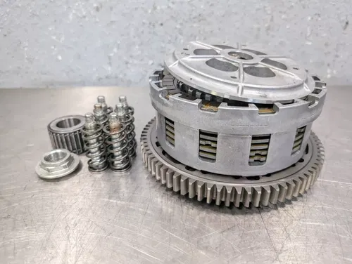 2007-2008 KAWASAKI NINJA ZX6R OEM COMPLETE CLUTCH PLATES BASKET HUB