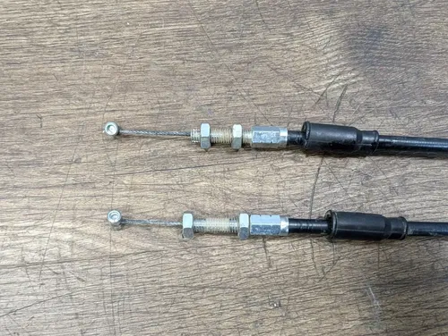 2009 KTM 450 XC-W OEM RIGHT THROTTLE GRIP W/ CABLE - 78102010100