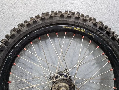 2006-2008 Kawasaki KX450F Supermoto Wheels Excel Takasago Race Wheels w/ Tire