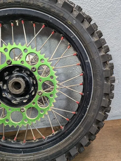2006-2008 Kawasaki KX450F Supermoto Wheels Excel Takasago Race Wheels w/ Tire
