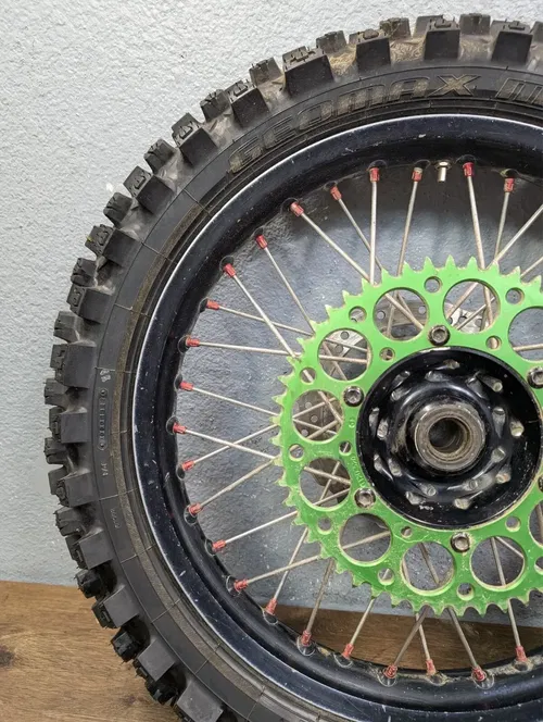 2006-2008 Kawasaki KX450F Supermoto Wheels Excel Takasago Race Wheels w/ Tire