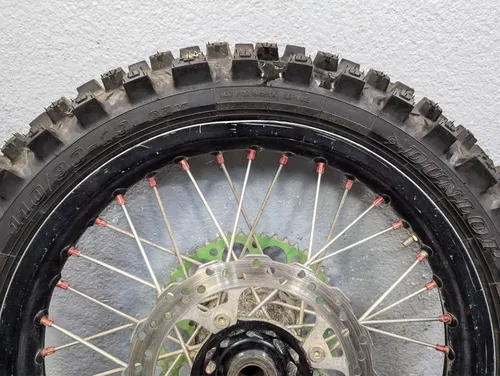 2006-2008 Kawasaki KX450F Supermoto Wheels Excel Takasago Race Wheels w/ Tire