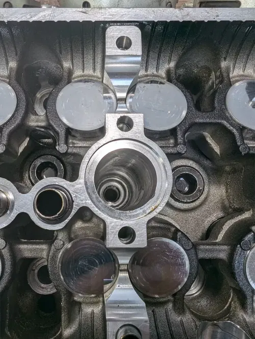 2007-2008 KAWASAKI NINJA ZX6R OEM ENGINE TOP END CYLINDER HEAD - 11008-0095