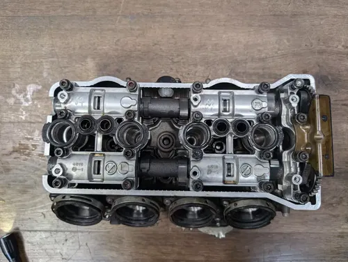 2007-2008 KAWASAKI NINJA ZX6R OEM ENGINE TOP END CYLINDER HEAD - 11008-0095