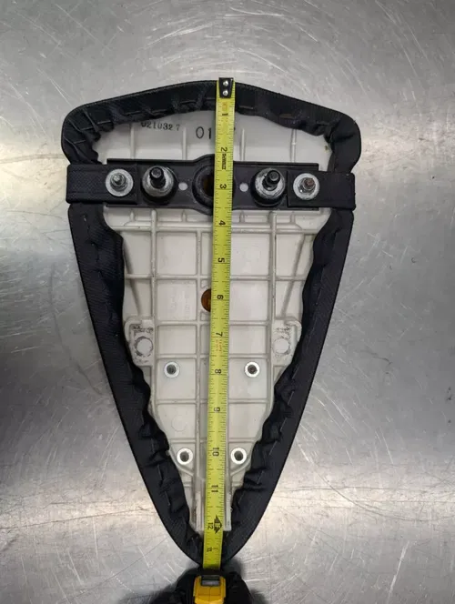 2007-2008 KAWASAKI NINJA ZX6R OEM REAR BACK PASSENGER TANDEM SEAT PAD SADDLE