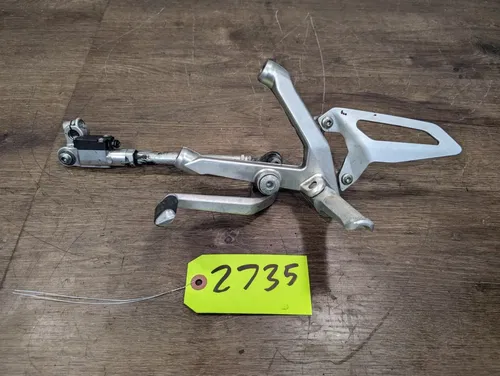 2021 Ducati Panigale V2 955 OEM LEFT REARSET W/ SHIFT LEVER LINKAGE SENSOR CUT