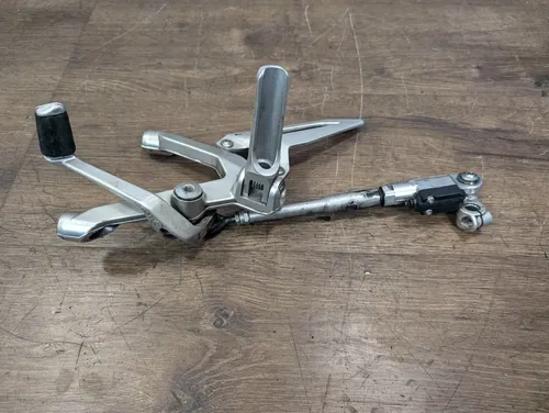 2021 Ducati Panigale V2 955 OEM LEFT REARSET W/ SHIFT LEVER LINKAGE SENSOR CUT