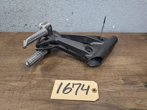 2008-2012 Kawasaki Ninja 250R EX250 Rear Left Right Passenger Foot Peg Bracket
