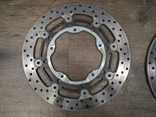 17-24 Yamaha FZ10 MT10 MT-10 OEM Front Rear Disc Brake Rotor Set ABS Ring