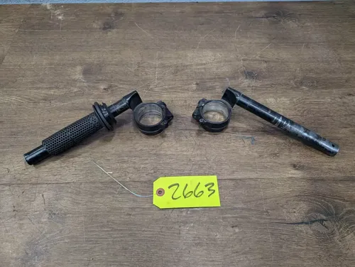 2006-2007 Honda CBR1000RR OEM Left Right Clip On Handlebars Pair - 53100-MEL-D00