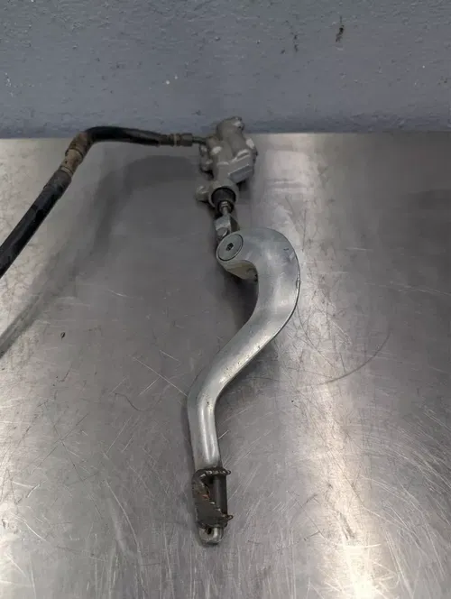 06-08 YAMAHA YZ250F YZ450F OEM REAR BACK BRAKE CALIPER MASTER CYLINDER LEVER