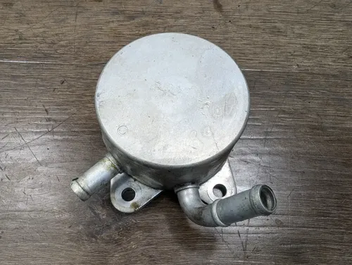 2007-2008 KAWASAKI NINJA ZX6R OEM ENGINE MOTOR OIL COOLER & FILTER MOUNT