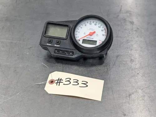 01-02 Yamaha R6 YZFR6 OEM Speedometer Speedo Gauge Dash Tach Instrument Cluster