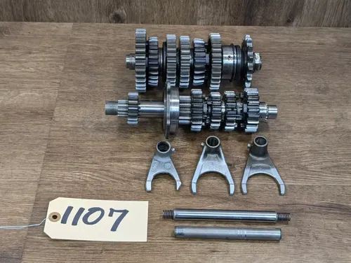 Yamaha 03-04 06-09 YZF R6 YZFR6 R6R Transmission Gearbox Gear Box Shifting Forks