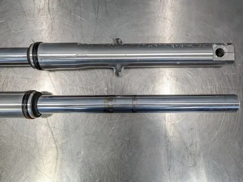 1998-2007 HONDA VT1100 SHADOW OEM SHOWA FRONT FORKS SHOCK SUSPENSION DAMPER SET