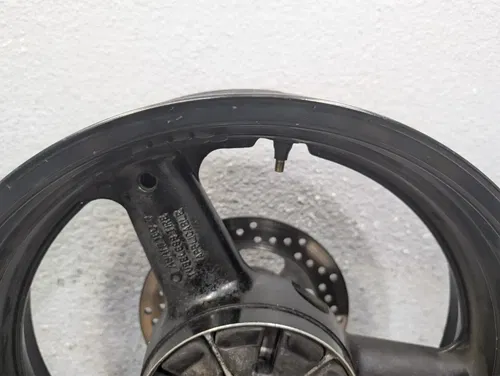 2007 Suzuki GS 500 GS500F OEM REAR WHEEL RIM BLACK MT4.50X17 - 64111-34C01-291