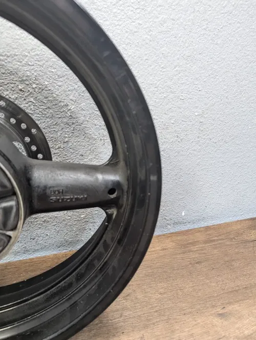 2007 Suzuki GS 500 GS500F OEM REAR WHEEL RIM BLACK MT4.50X17 - 64111-34C01-291