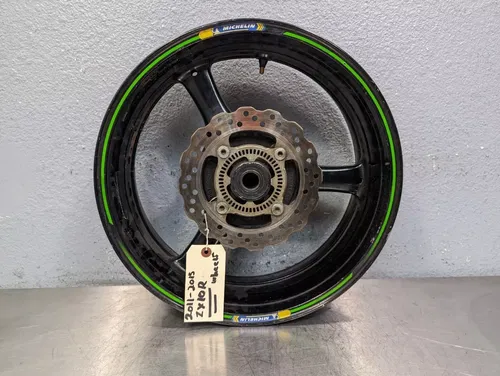 2011-2015 Kawasaki Ninja ZX10R ZX-10R OEM Rear Back Wheel Rim w/ Brake Disc