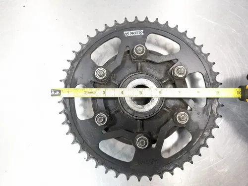 07-23 Kawasaki Ninja ZX6R Vortex 435S-47 Sprocket Rear Wheel Rim Hub 42033-0026