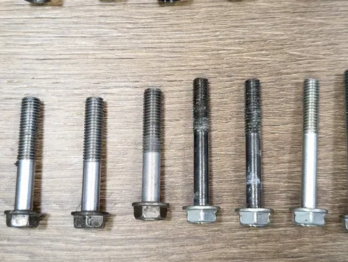 2008-2011 HONDA CBR 1000RR OEM Engine Motor Frame Crank Mount Bolts Screws Set