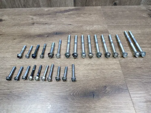 2008-2011 HONDA CBR 1000RR OEM Engine Motor Frame Crank Mount Bolts Screws Set