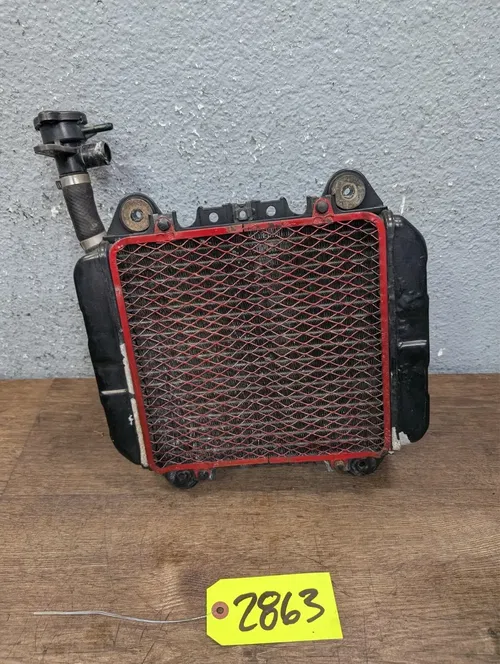 2006 Kawasaki Ninja 250 EX250 OEM Engine Radiator Cooling Cooler - 39060-1087