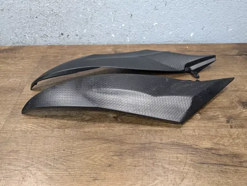 2007 YAMAHA R6 YZFR6 OEM LEFT & RIGHT TANK SIDE COWL FAIRING TRIM COVER SET