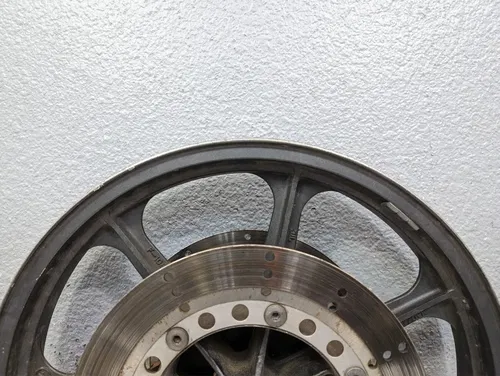 1994 Kawasaki KZ1000 KZ1000P Police OEM Front Wheel Rim w/ Brake Disc 18x2.15