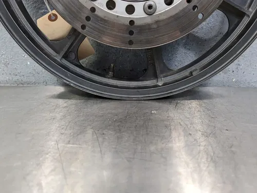 1994 Kawasaki KZ1000 KZ1000P Police OEM Front Wheel Rim w/ Brake Disc 18x2.15