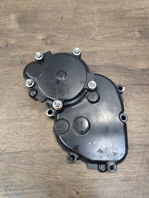 2007-2008 KAWASAKI NINJA ZX6R OEM RIGHT ENGINE MOTOR TIMING CHAIN STARTER COVER