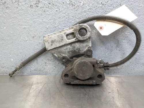 1996-2003 Kawasaki Ninja ZX7R OEM REAR BRAKE CALIPER & BRACKET - 43041-1591-DJ