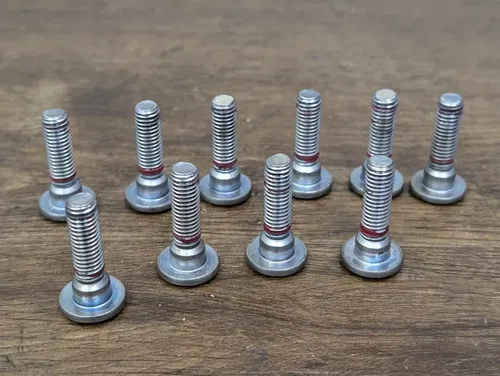 17-25 KAWASAKI NINJA EX 650 OEM FRONT BRAKE ROTOR BOLTS DISC HARDWARE SCREW SET