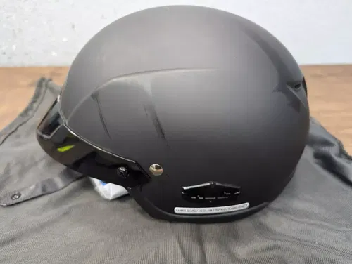 HJC IS-Cruiser Motorcycle Open Face Helmet Matte Black - M 57-58 cm