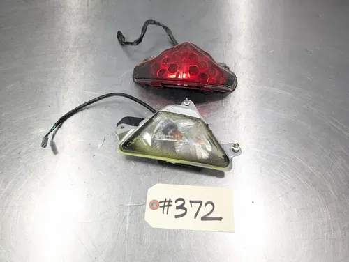 12-16 KAWASAKI NINJA EX650 OEM REAR TAIL TAILLIGHT BRAKE LIGHT FR RH TURN SIGNAL
