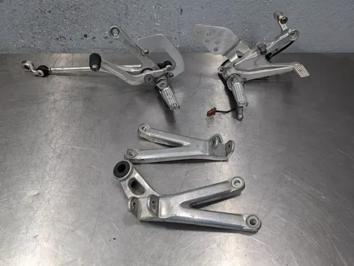 01-02 Yamaha YZF R6 LEFT RIGHT REARSET REAR SET FOOT PEG FULL SET SHIFTER BRAKE