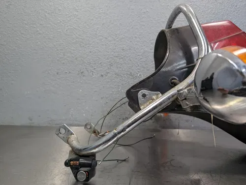 1978-1979 Honda CX500 Tail Light Turn Signal, Fairing And Grab Rail Assembly