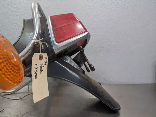 1978-1979 Honda CX500 Tail Light Turn Signal, Fairing And Grab Rail Assembly