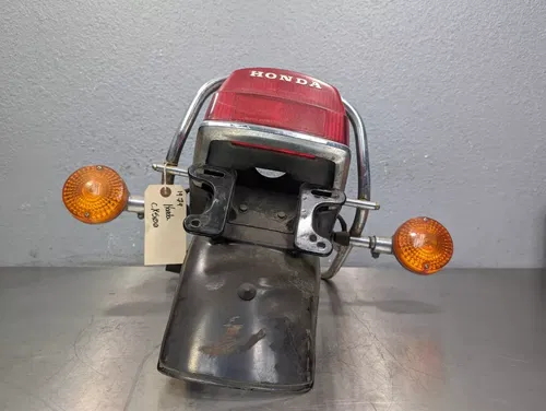 1978-1979 Honda CX500 Tail Light Turn Signal, Fairing And Grab Rail Assembly
