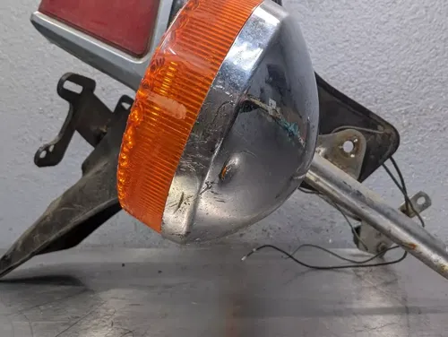 1978-1979 Honda CX500 Tail Light Turn Signal, Fairing And Grab Rail Assembly