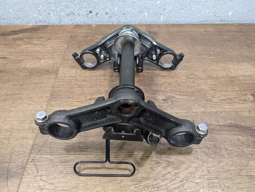 2006 Kawasaki EX250 Ninja 250 OEM Triple Tree Upper Lower Stem Clamp 44037-1217